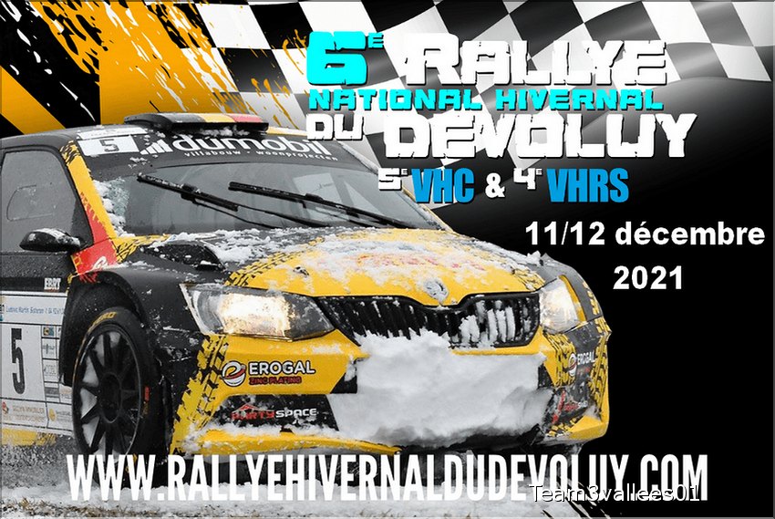 Rallye du Devoluy-2021 Affiche
